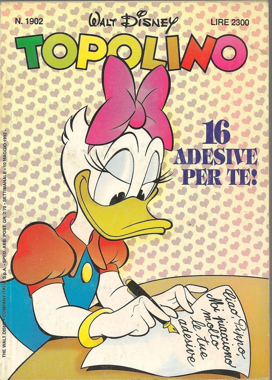 TOPOLINO N° 1902 - 10 MAGGIO 1992
