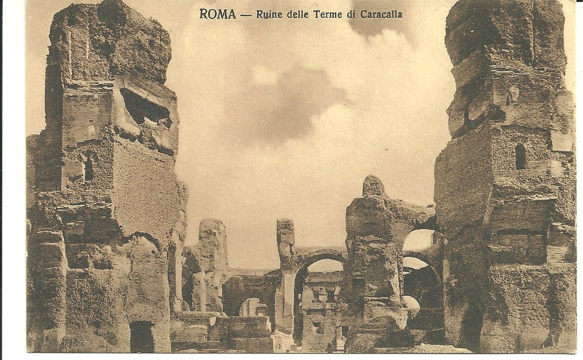 ROMA - RUINE DELLE TERME DI CARACALLA - NV