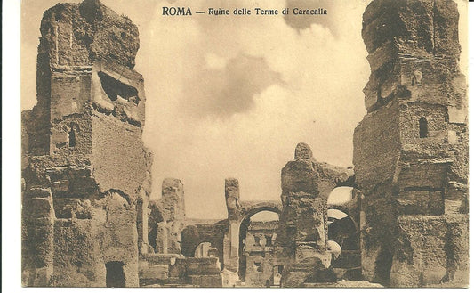 ROMA - RUINE DELLE TERME DI CARACALLA - NV