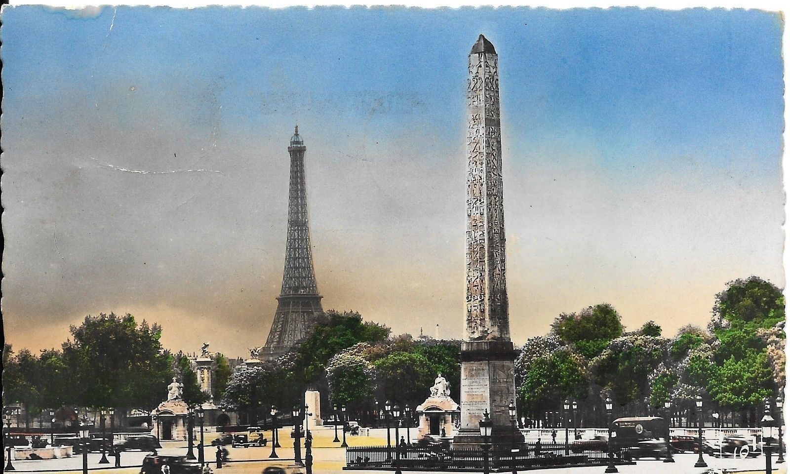PARIGI/PARIS - L'OBELISQUE DE LA PLACE DE LA CONCORDE -