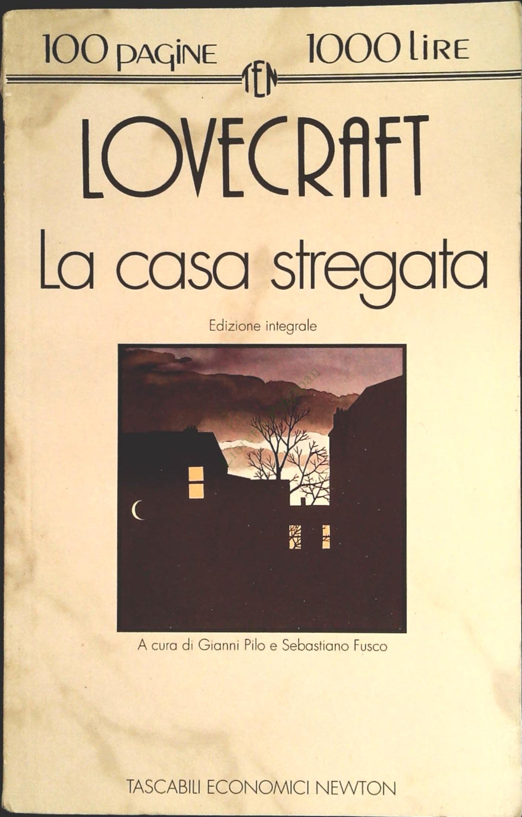 LA CASA STREGATA - LOVECRAFT - NEWTON 1993- OUTRLET DEL LIBRO