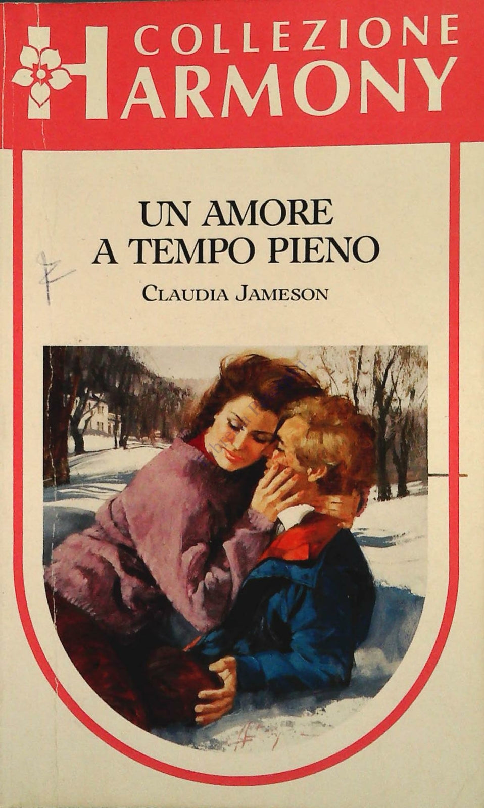 UN AMORE A TEMPO PIENO - CLAUDIA JAMESON - HARMONY 1992