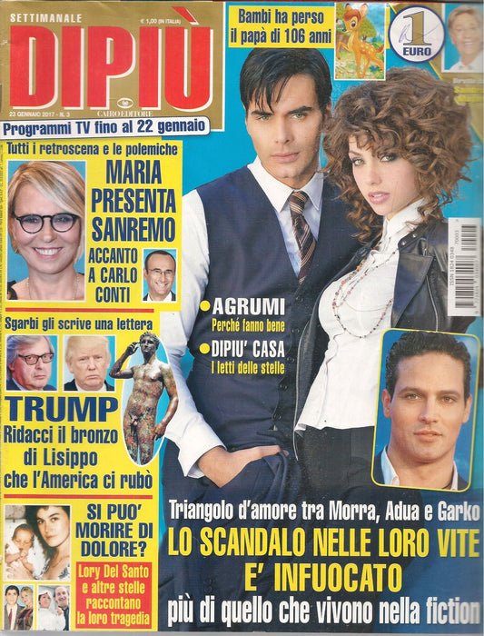 DI PIU' 23 GENNAIO 2017 - GARKO - DE FILIPPI - LORY DEL SANTO