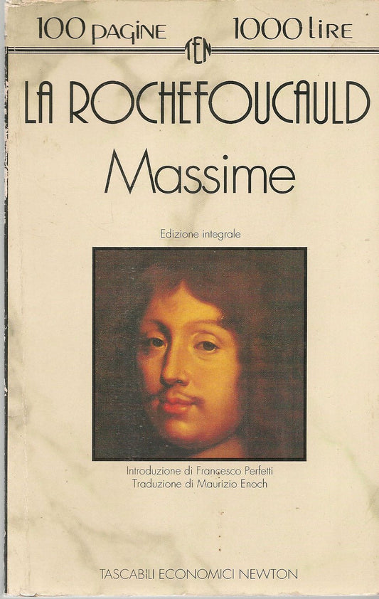 MASSIME - FRANCOIS DE LA ROCHEFOUCAULD