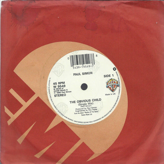 THE OBVIOUS CHILD Single Mix - THE RHYTHM OF SAINTS -- PAUL SIMON