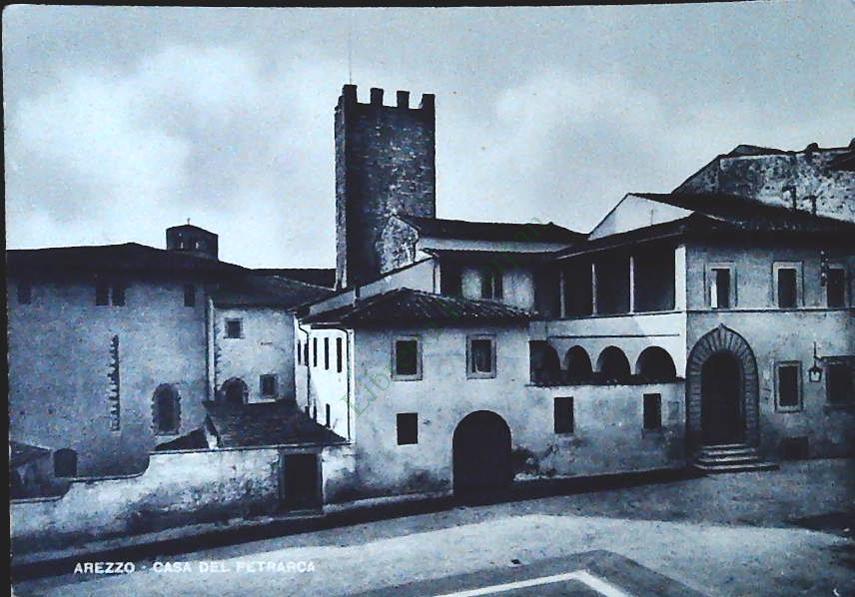 AREZZO - CASA DEL PETRARCA - V1954