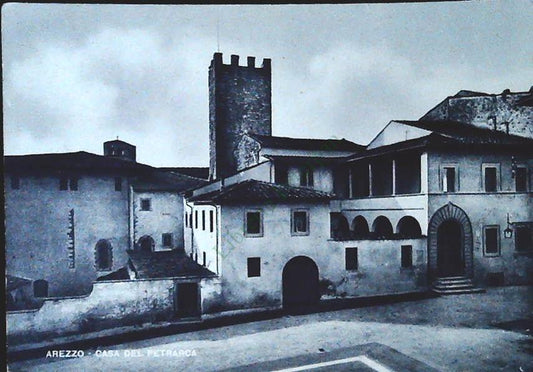 AREZZO - CASA DEL PETRARCA - V1954