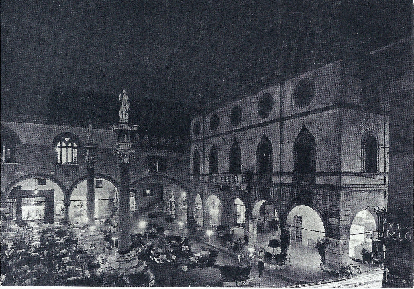RAVENNA - PIAZZA DEL POPOLO - NOTTURNO - NV - FG