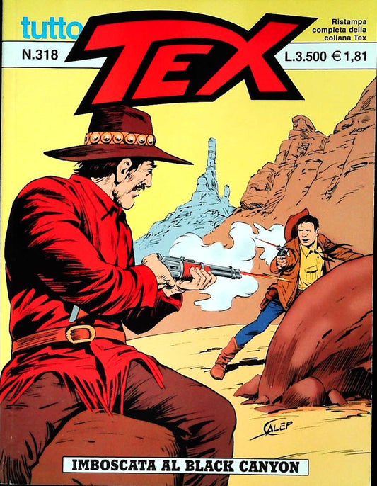 TUTTO TEX N. 318 - IMBOSCATA AL BLACK CANYON