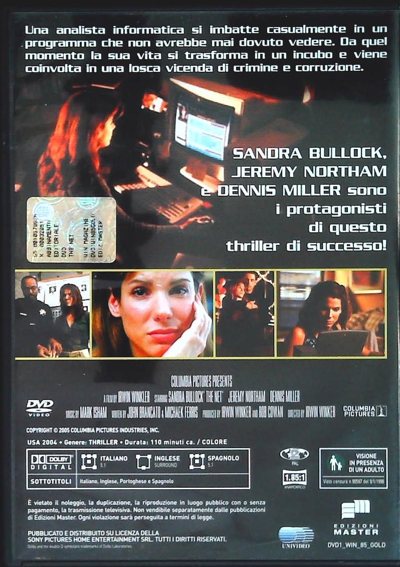 THE NET - DVD