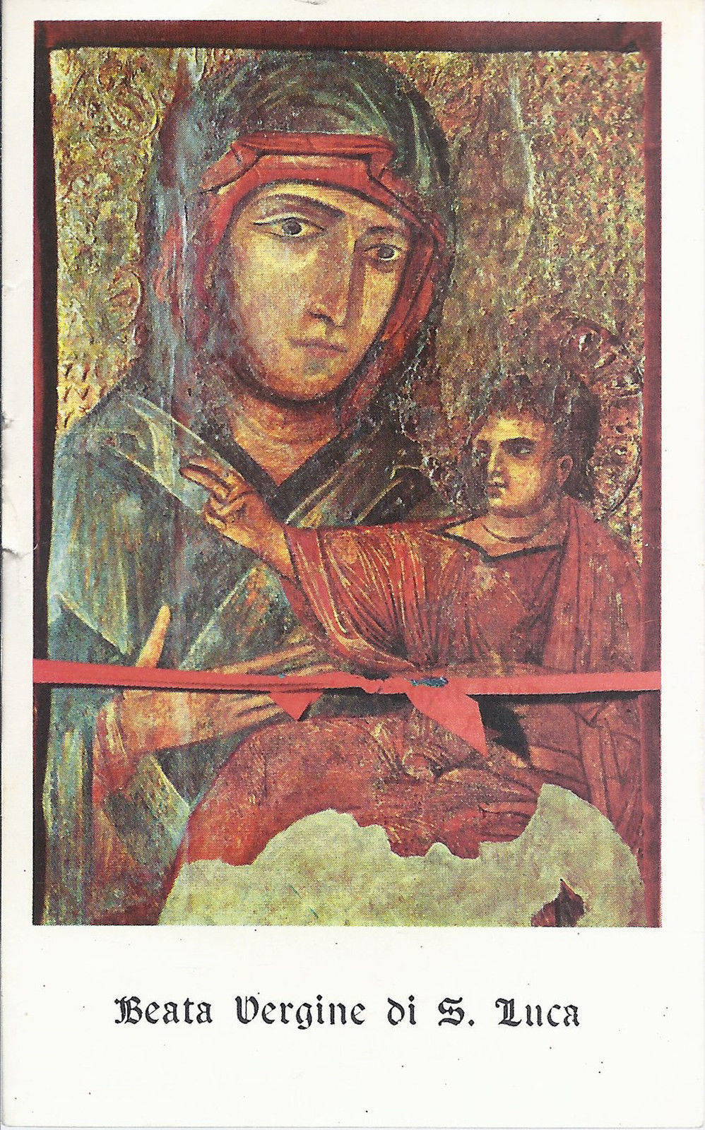 BEATA VERGINE DI SAN LUCA - SANTINO - AS013-007