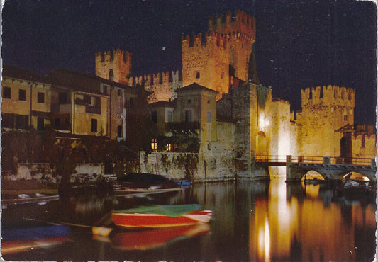 SIRMIONE - CASTELLO SCALIGERO notturno - VSD - FG