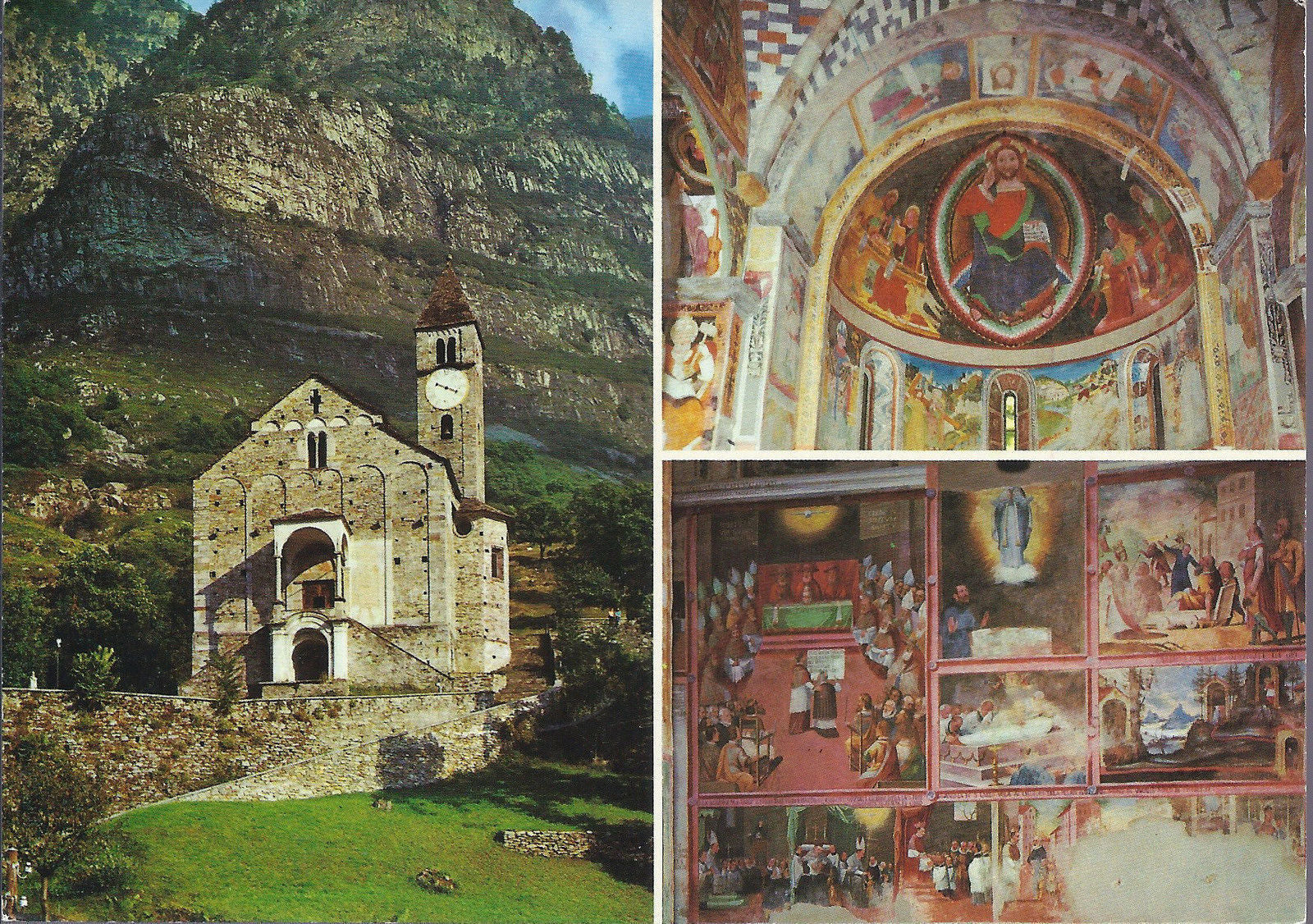 BIASCA - CHIESA DEI SS. APOSTOLI PIETRO E PAOLO - 3 VEDUTE -
