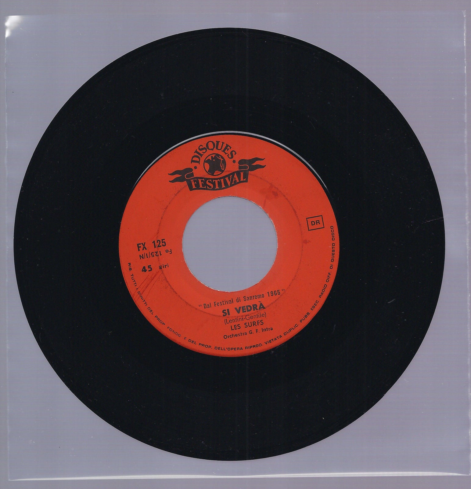 SI VEDRA' - PIU SI CHE NO ( Sweet William ) == LES SURFS - Sanremo 1965