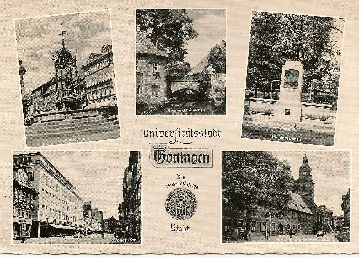 GOTTINGEN - CINQUE VEDUTE - V1961