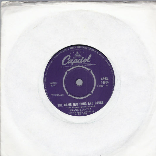 THE SAME OLD SONG AND DANCE - THE SONG FROM 'KINGS GO FORTH' -- FRANK SINATRA