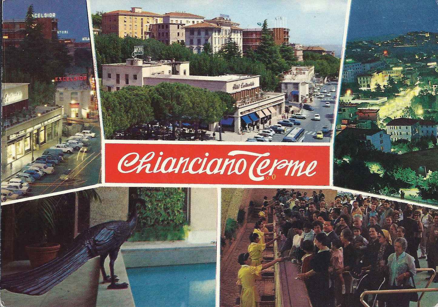 CHIANCIANO TERME - 5 VEDUTE - V1971
