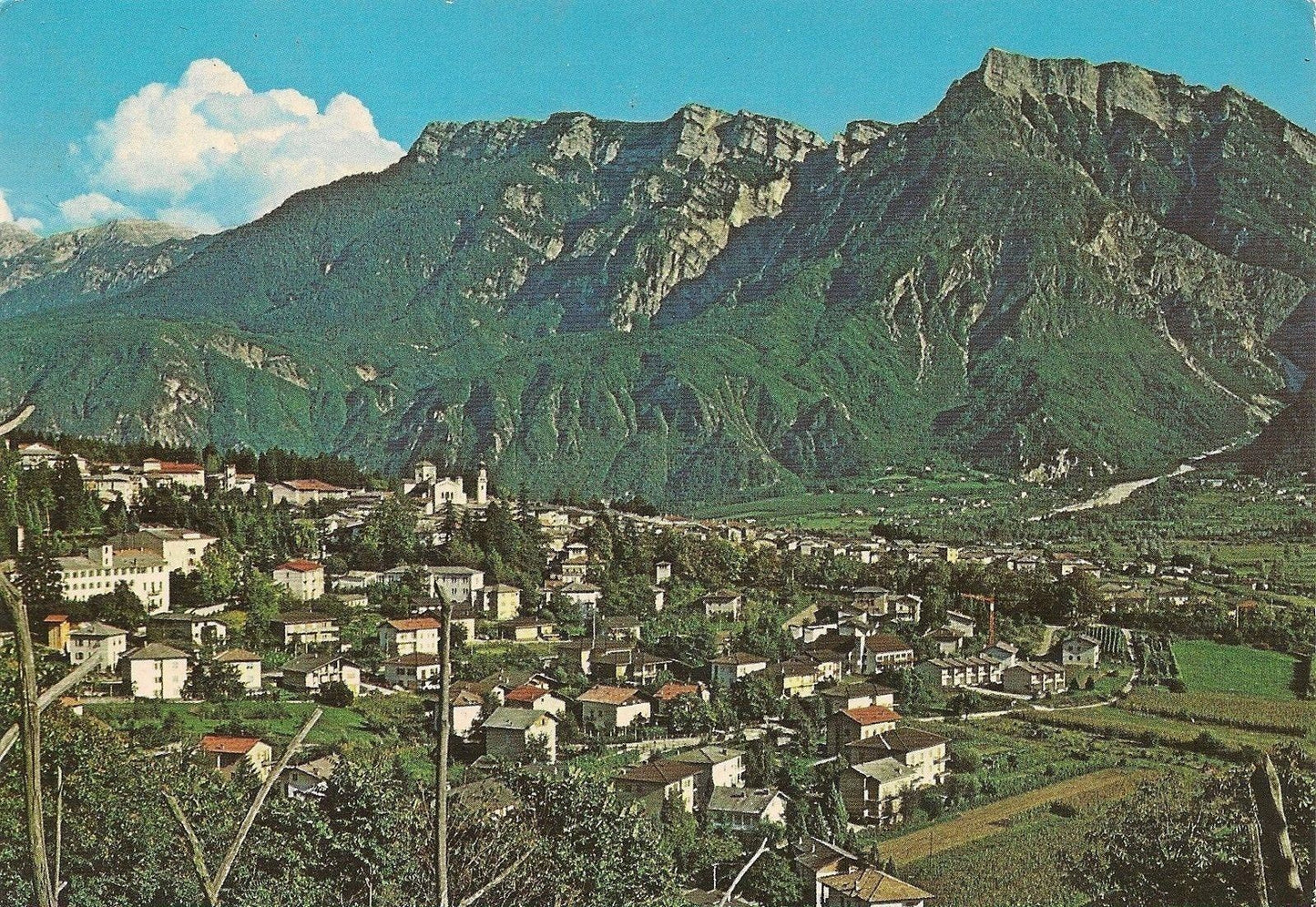 LEVICO TERME - PANORAMA CON CIMA VEZZENA - V1984