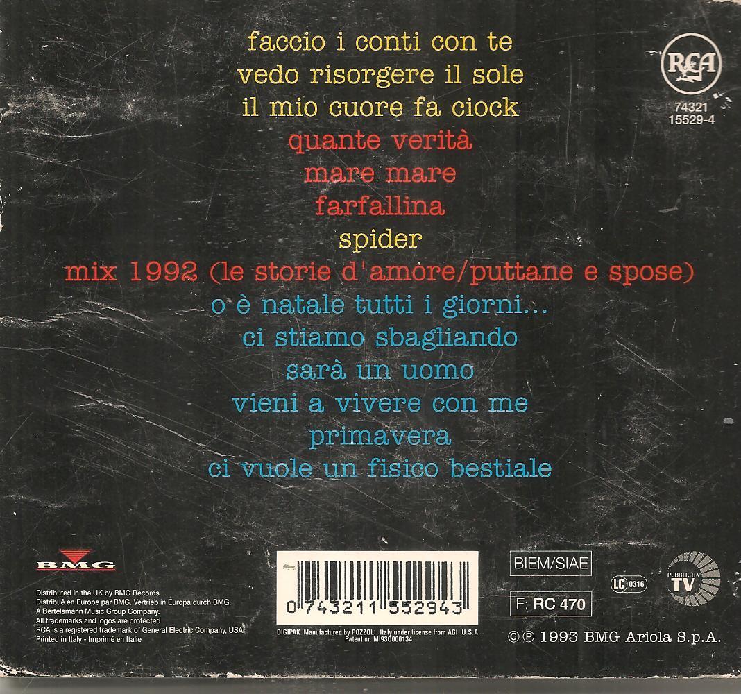 LUCA CARBONI - DIARIO 93/94 - MUSICASSETTA