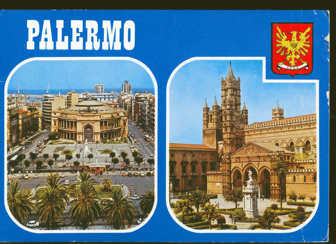 PALERMO - 2 VEDUTE - V2002