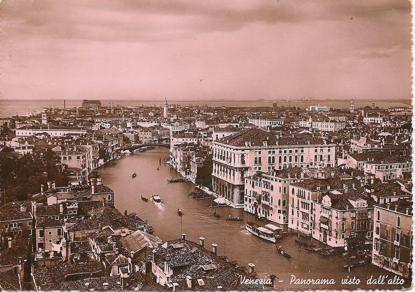 VENEZIA - PANORAMA VISTO DALL'ALTO - V1950