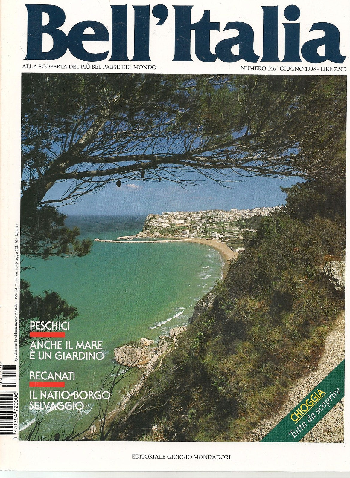 BELL'ITALIA N. 146 - GIUGNO 1998