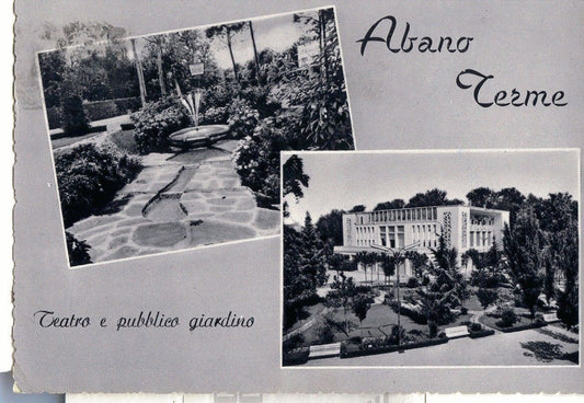 ABANO TERME - 2 VEDUTE V1957