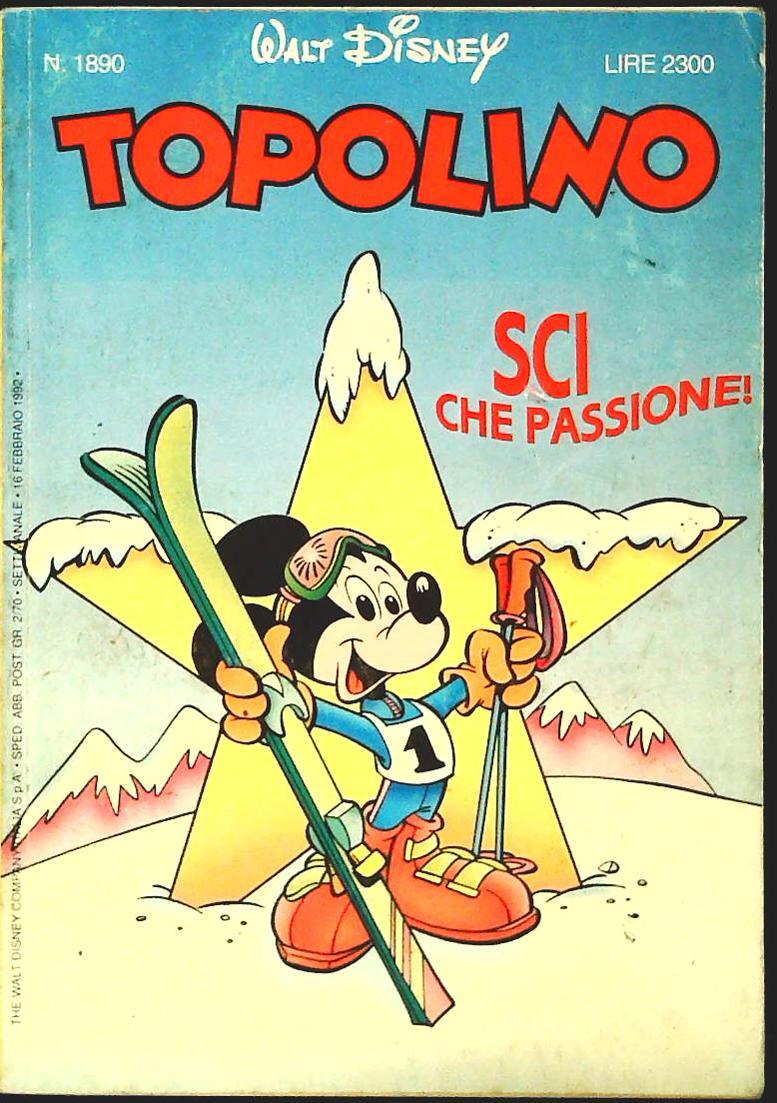 TOPOLINO N. 1890 - 16 FEBBRAIO 1992