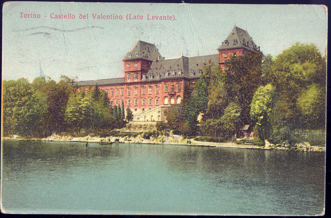 TORINO - CASTELLO DEL VALENTINO (LATO LEVANTE) - V1916 - ACQ