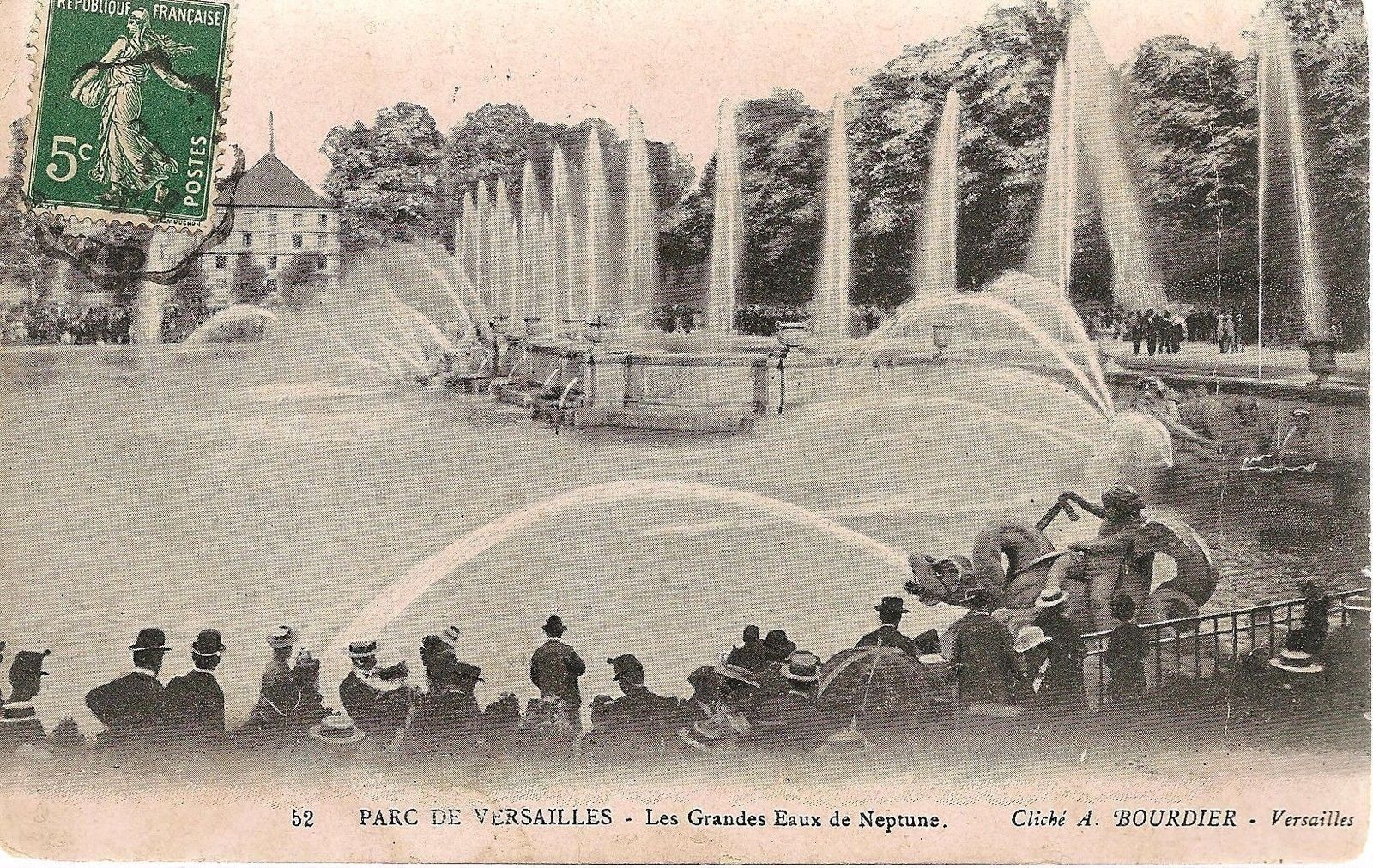 PARC DE VERSAILLES - LE GRANDES EAUX DE NEPTUNE  - V