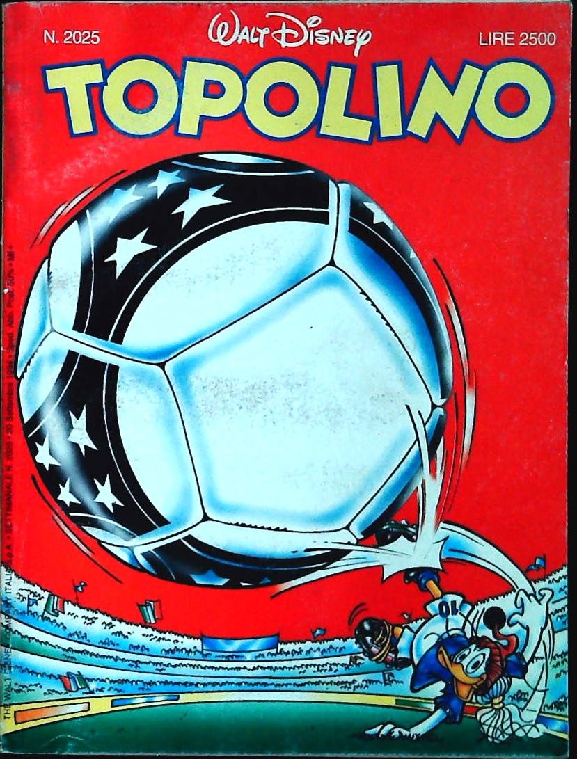 TOPOLINO N. 2025 - 20 SETTEMBRE 1994