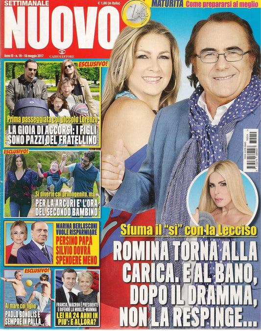 SETTIMANALE NUOVO N. 19 - 18 MAGGIO 20147 ROMINA AL BANO ACCORSI ARCURI