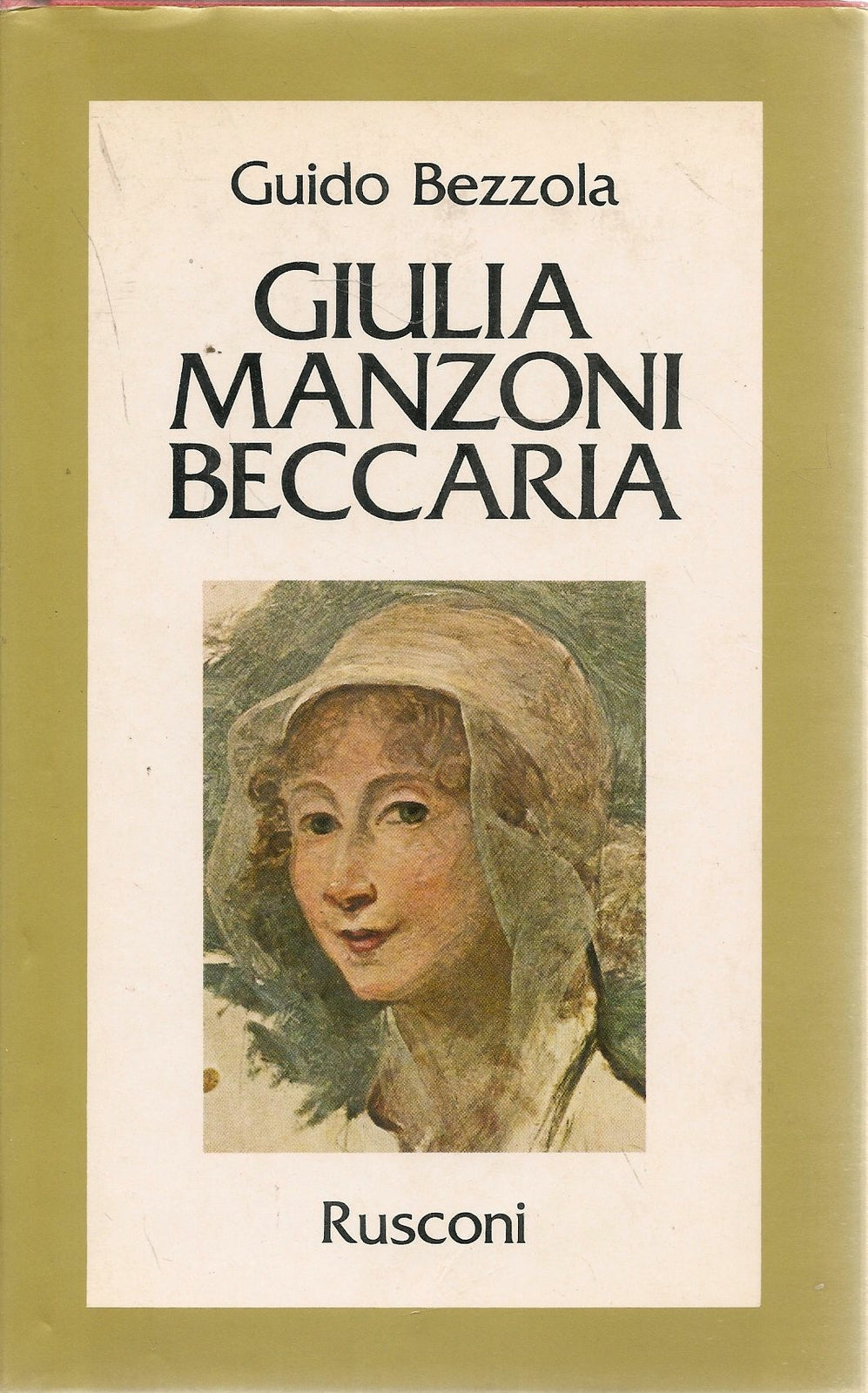 GIULIA MANZONI BECCARIA - GUIDO BEZZOLA