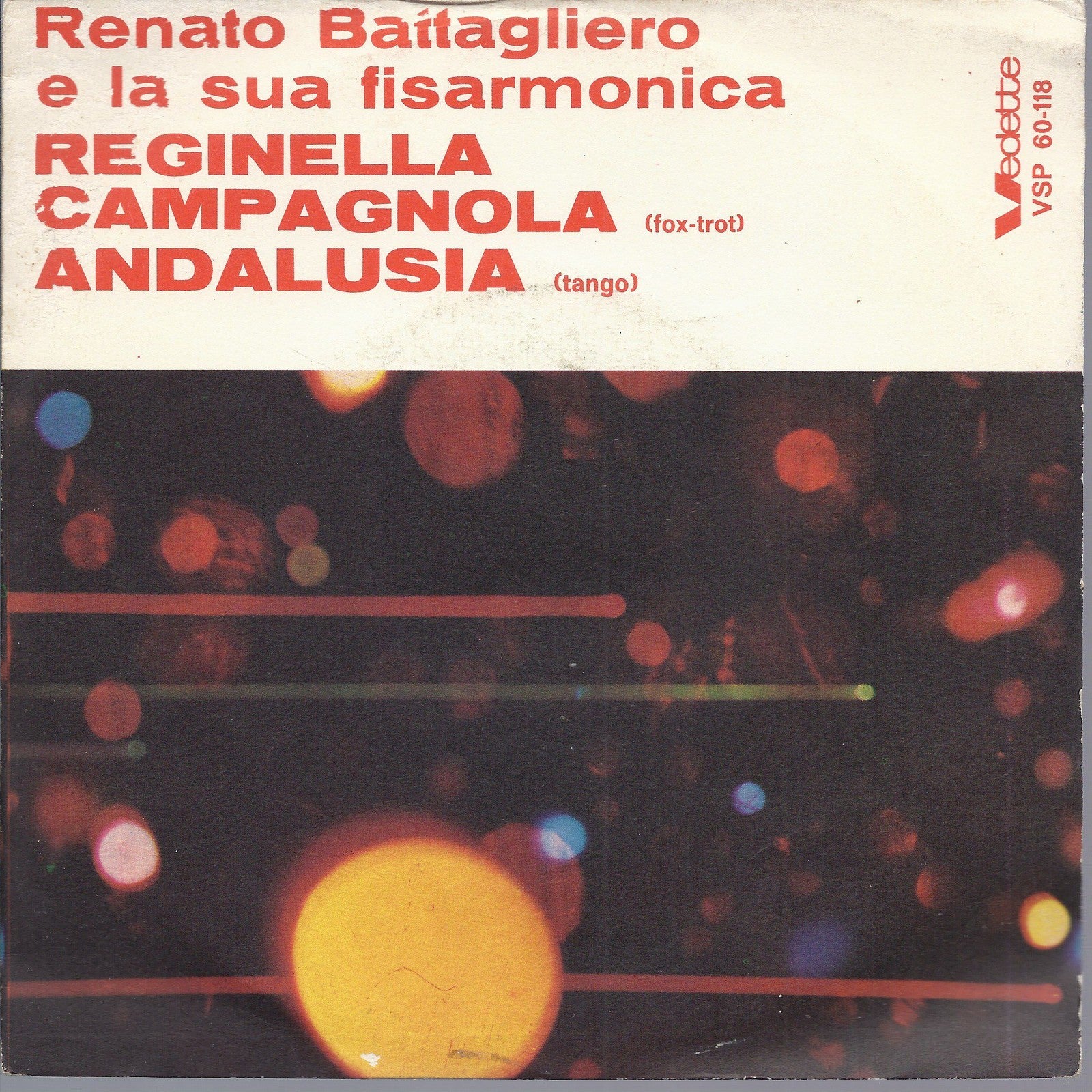 REGINELLA CAMPAGNOLA - ANDALUSIA -,- RENATO BATTAGLIERO E LA SUA FISARMONICA