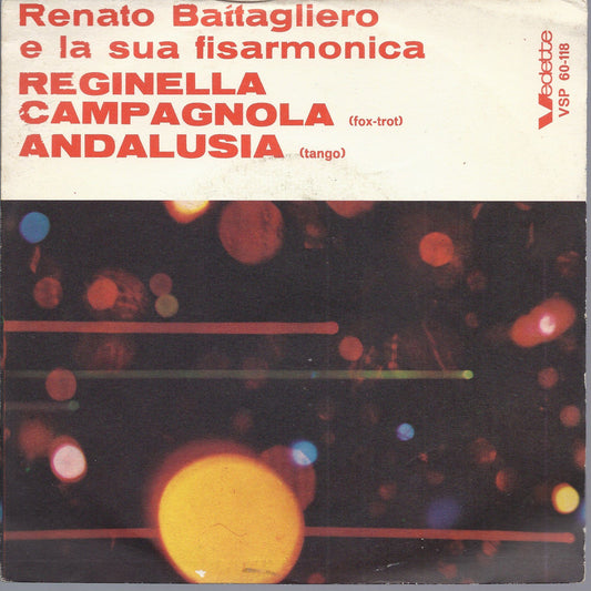 REGINELLA CAMPAGNOLA - ANDALUSIA -,- RENATO BATTAGLIERO E LA SUA FISARMONICA