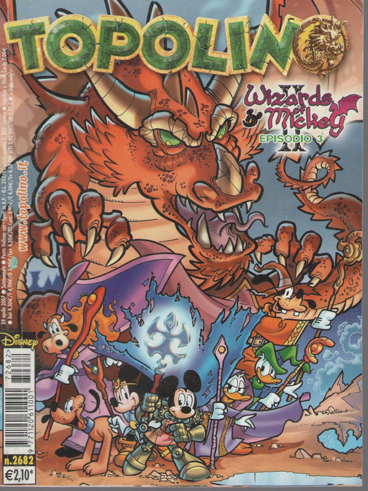 TOPOLINO N. 2682 - 24 APRILE 2007
