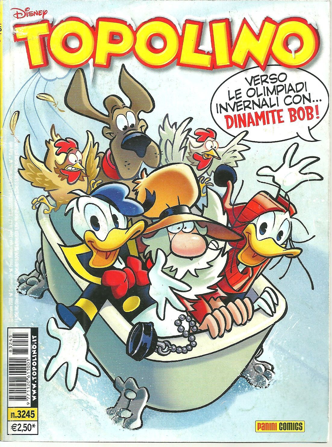 TOPOLINO N. 3245 - 1 GENNAIO 2018