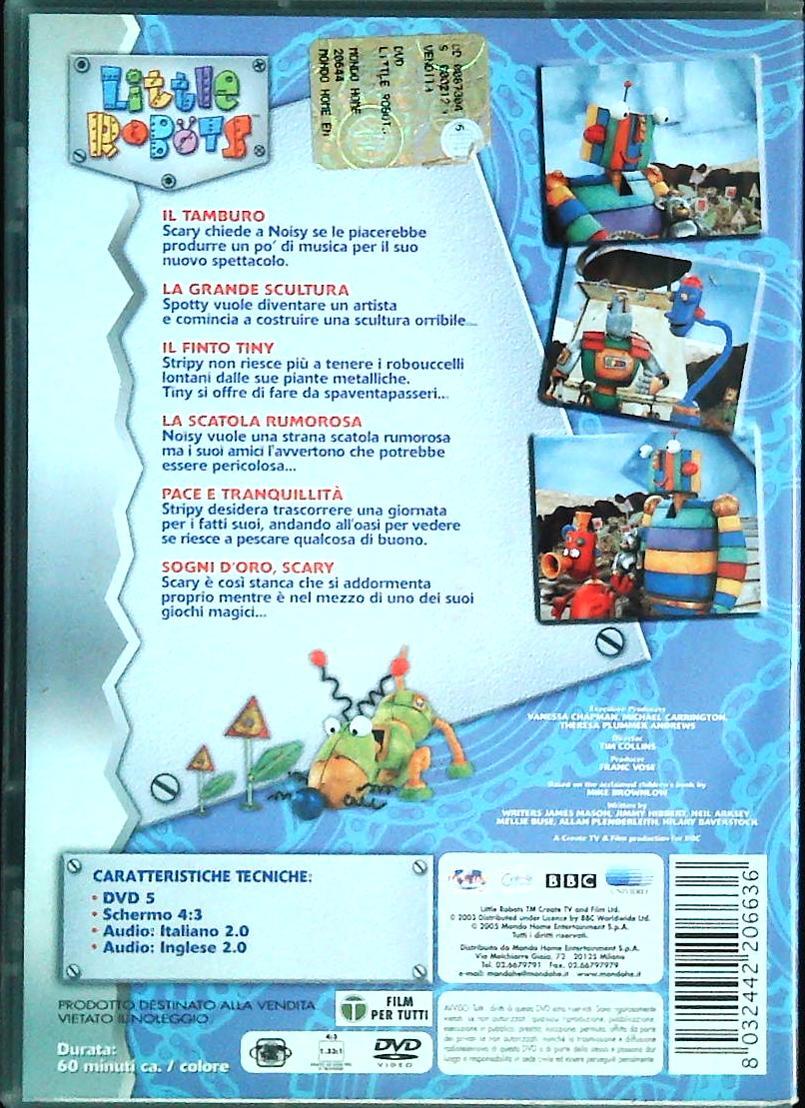LITTLE ROBOTS. IL TAMBURO - DVD