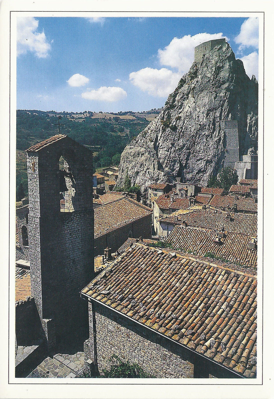 ROCCALBEGNA - CAMPANILE A VELA E SASSO - NV - FG