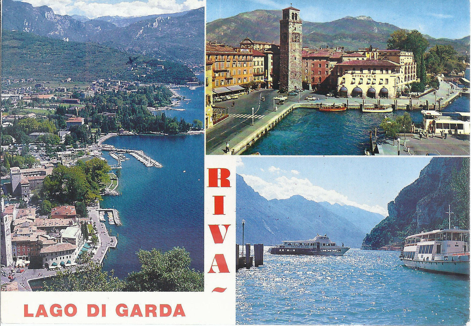 RIVA - LAGO DI GARDA - 3 VEDUTE - VSD