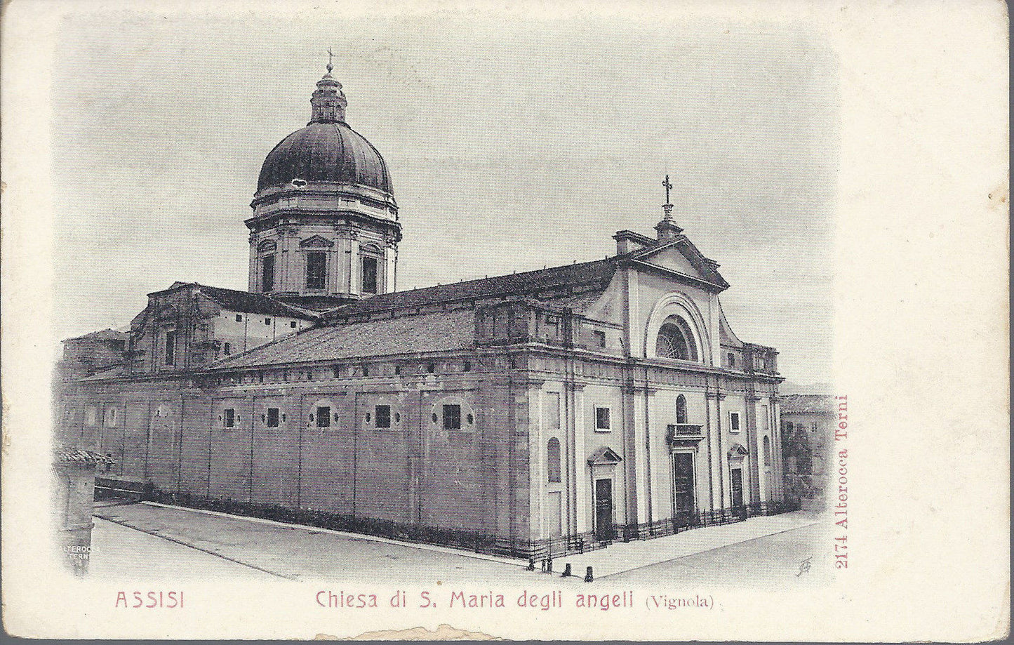 ASSISI - CHIESA DI S. MARIA DEGLI ANGELI - NV - DORSO UNITO 