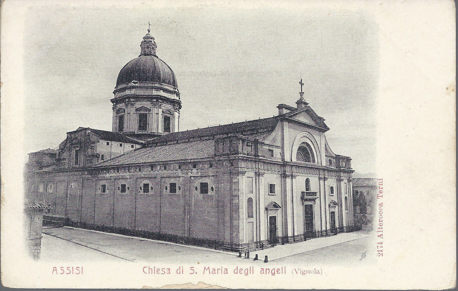 ASSISI - CHIESA DI S. MARIA DEGLI ANGELI - NV - DORSO UNITO 