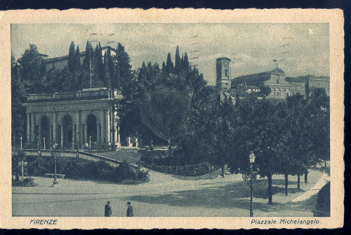 FIRENZE - PIAZZALE MICHELANGELO - V1930