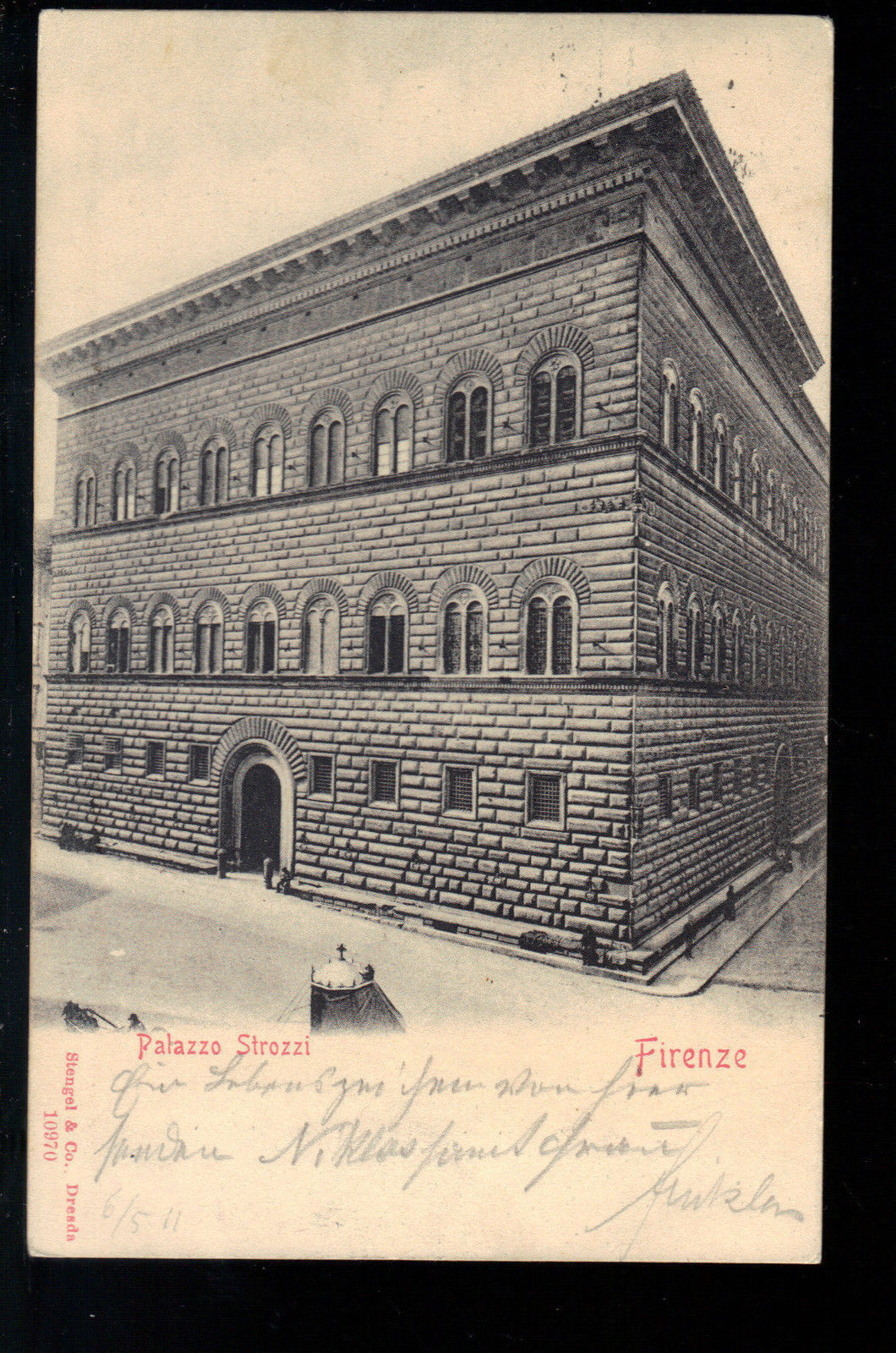 FIRENZE - PALAZZO STROZZI - V1902 - DORSO UNITO