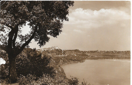 CASTEL GANDOLFO - PANORAMA LAGO - V1939