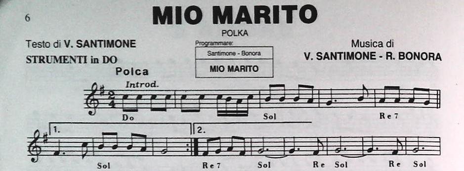 ORCHESTRA IL MULINO DEL PO - 7 BRANI - SPARTITO-SHEET MUSIC