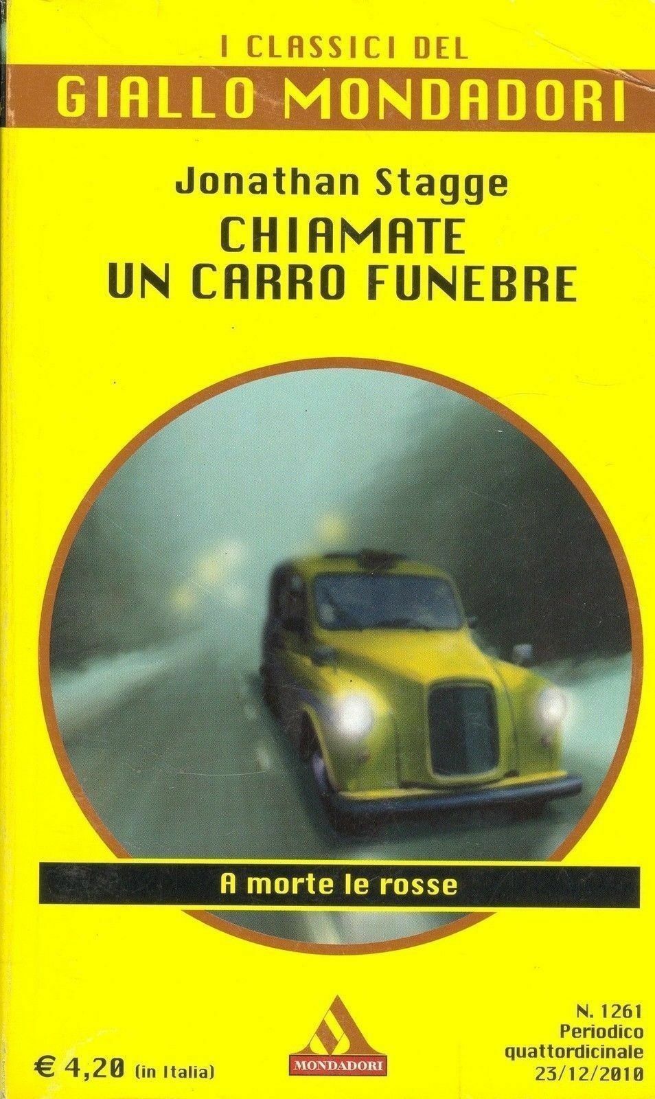 CHIAMATE UN CARRO FUNEBRE - JONATHAN STAGGE