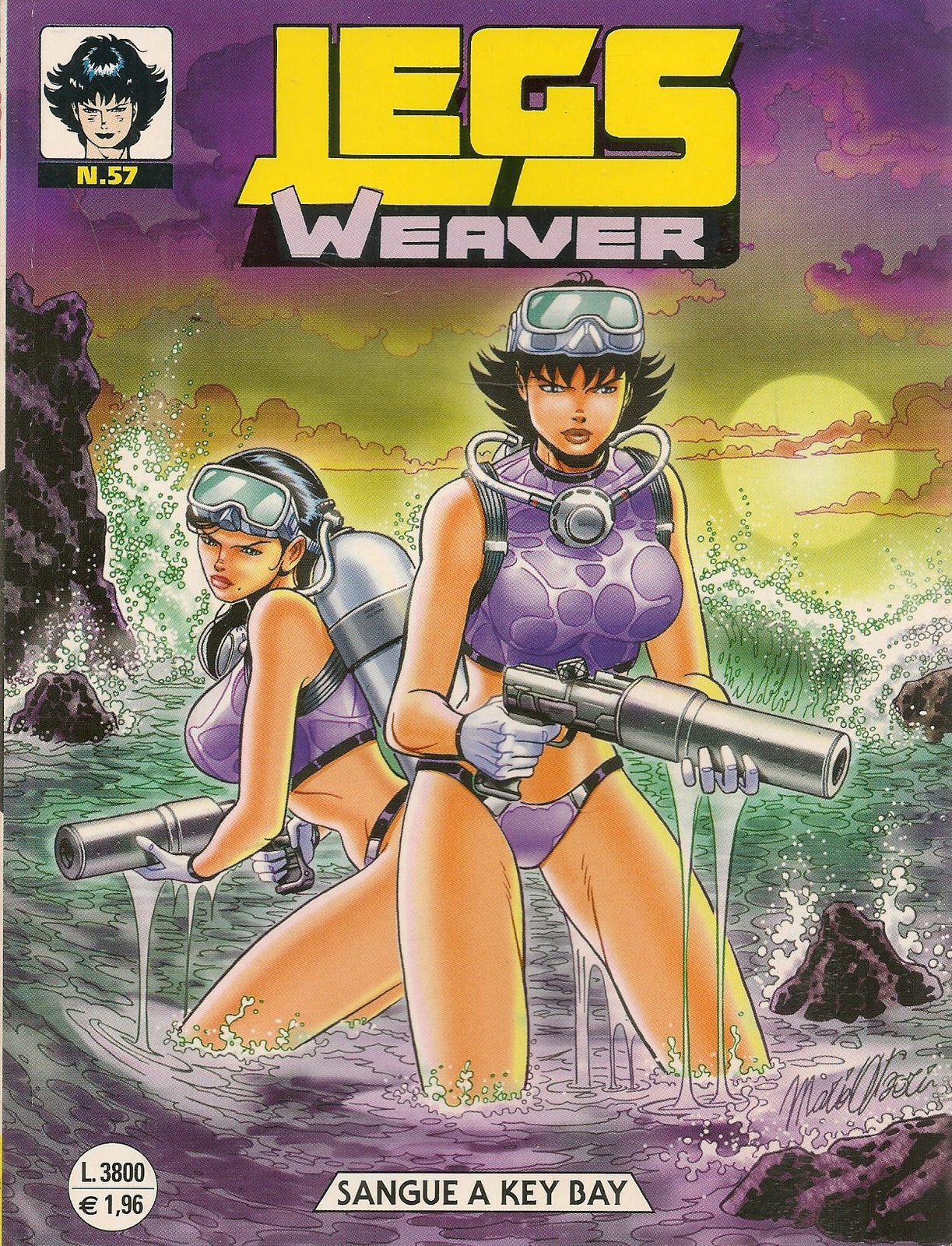 LEGS WEAVER N . 57 - SANGUE A KEY BAY