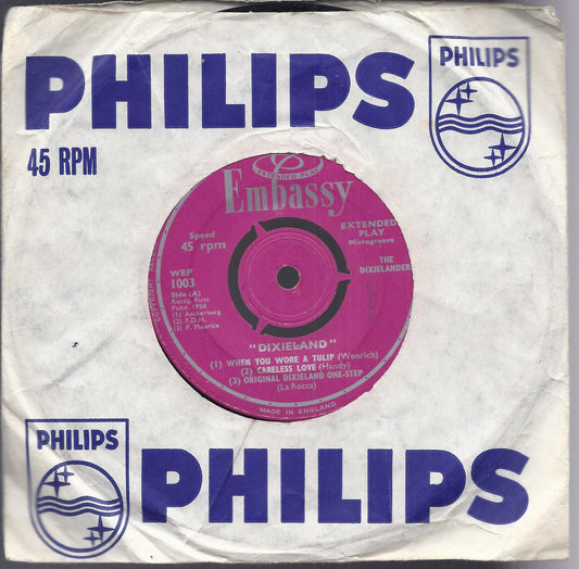 DIXIELAND, WHEN YOU WORE A TULIP - .. = MILENBERG JOYS - .. -- THE DIXIELANDERS