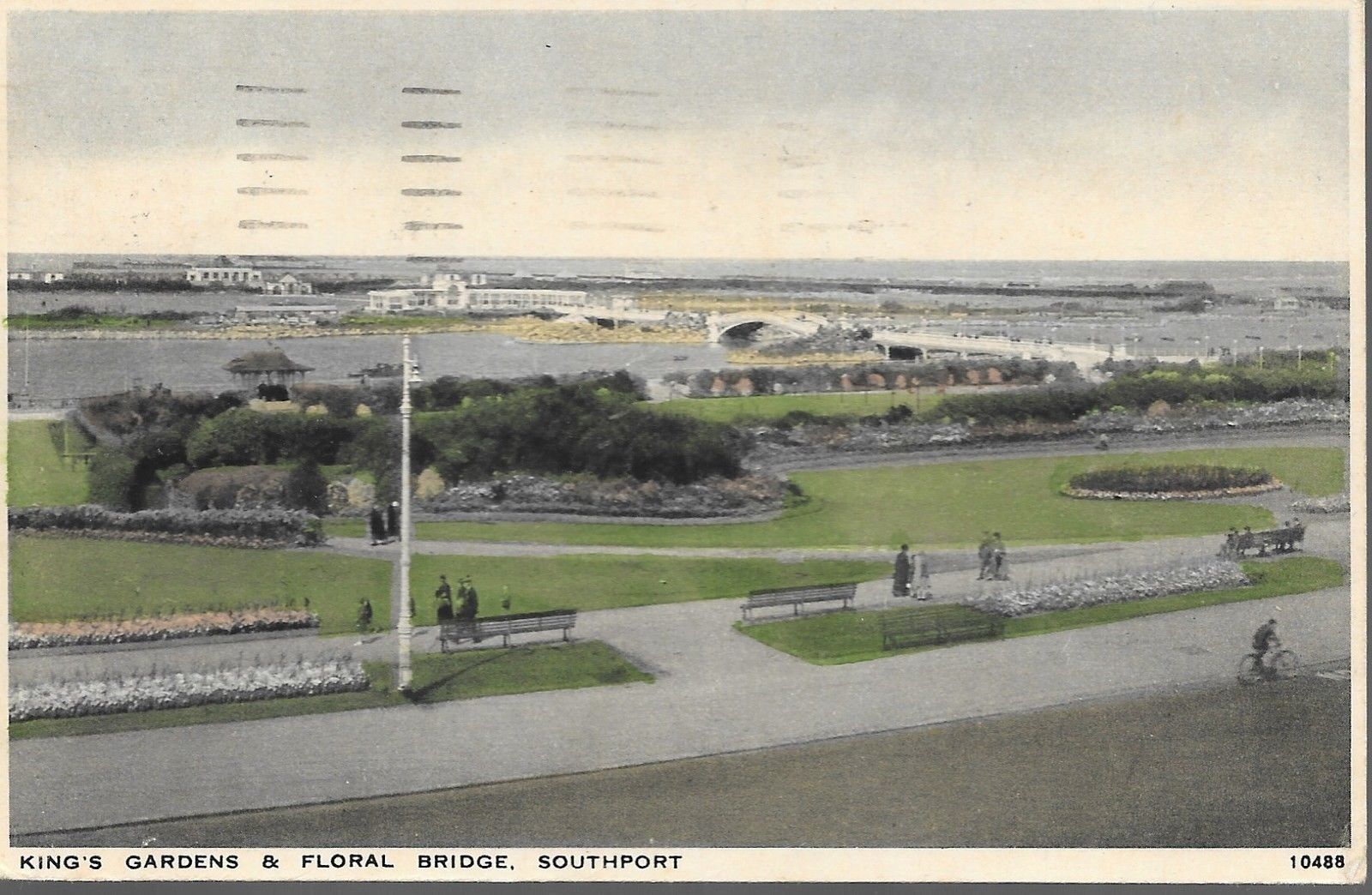 SOUTHPORT - KING'S GRADEN & FLORAL BRIDGE - V1936